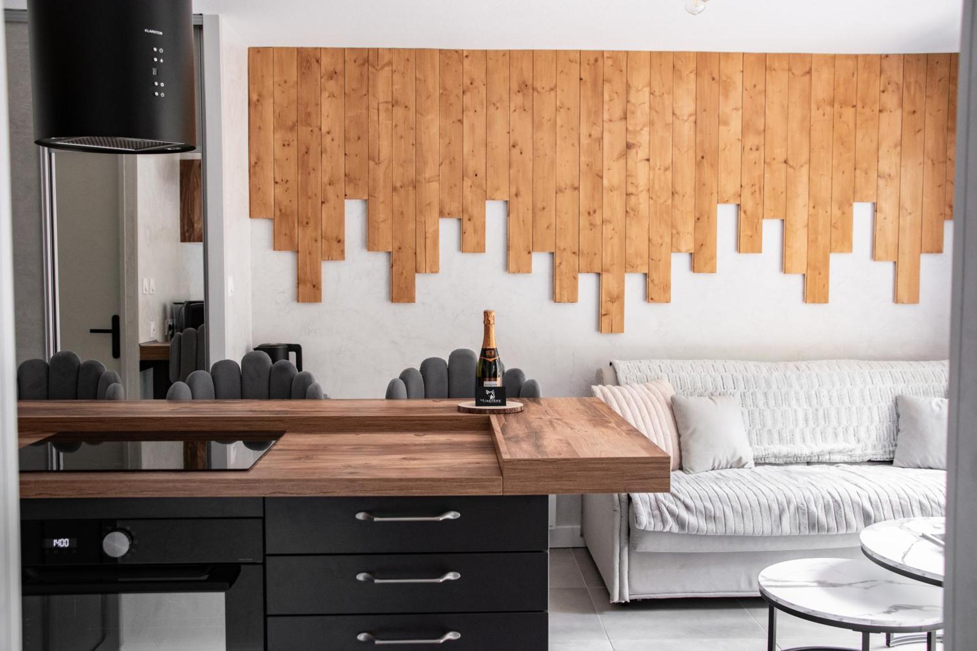 Studio Cabine Au Loup Blanc Avec Vue Mont Blanc Saint-Gervais-les-Bains Ngoại thất bức ảnh