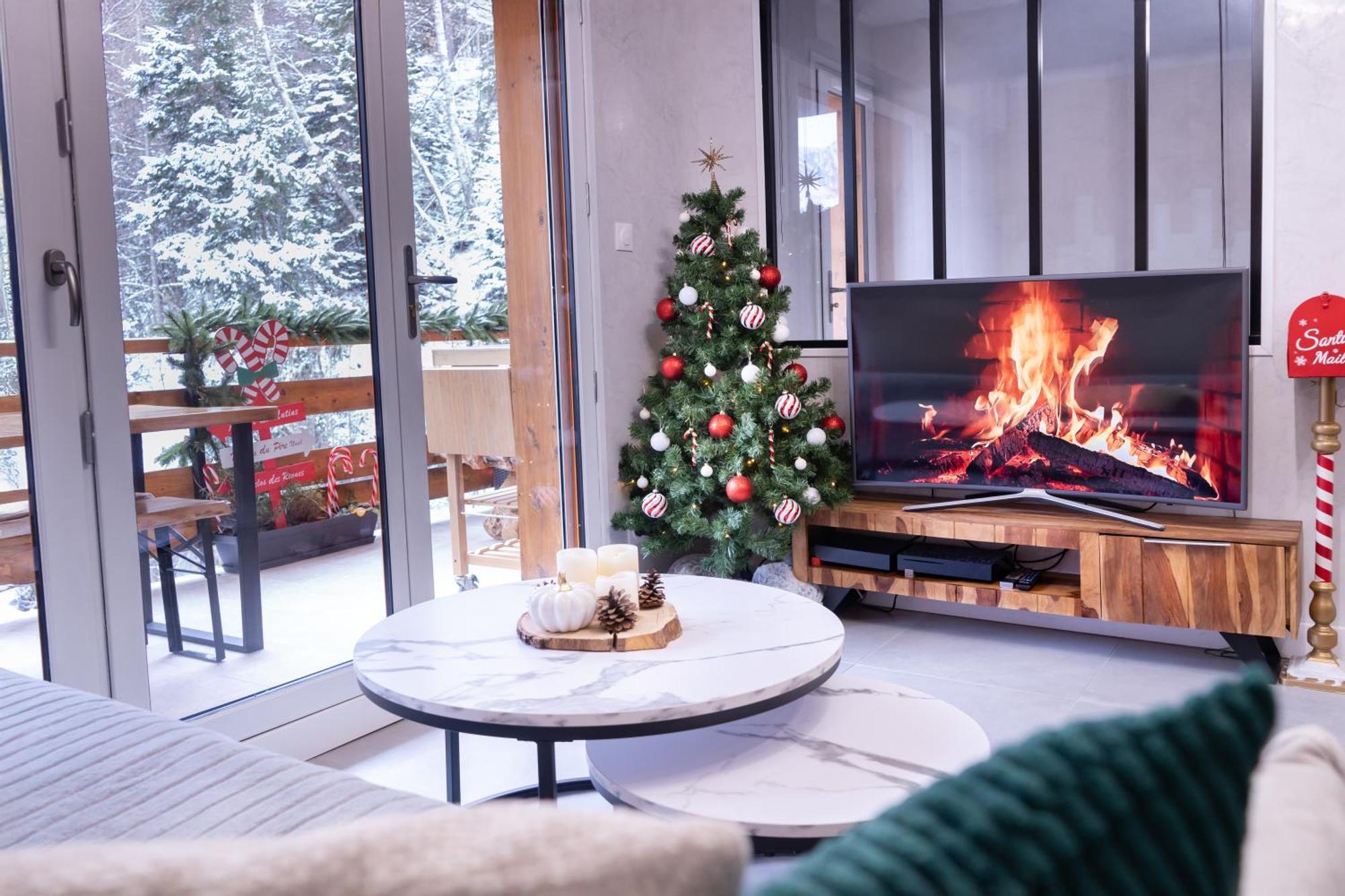 Studio Cabine Au Loup Blanc Avec Vue Mont Blanc Saint-Gervais-les-Bains Ngoại thất bức ảnh